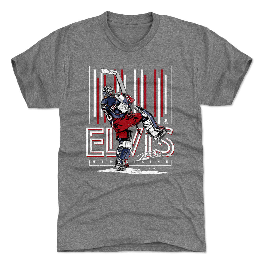 Elvis Merzlikins Men's Premium T-Shirt | 500 LEVEL