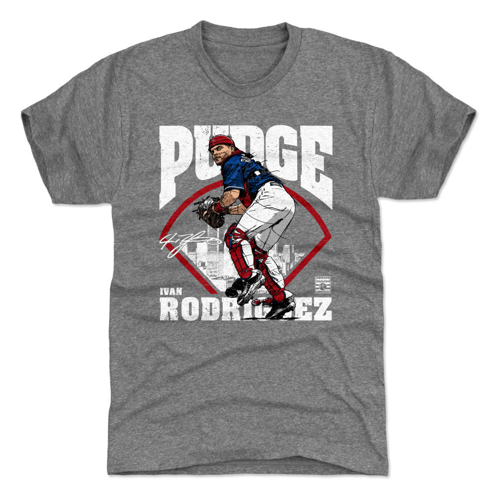 Ivan Rodriguez Men's Premium T-Shirt | 500 LEVEL