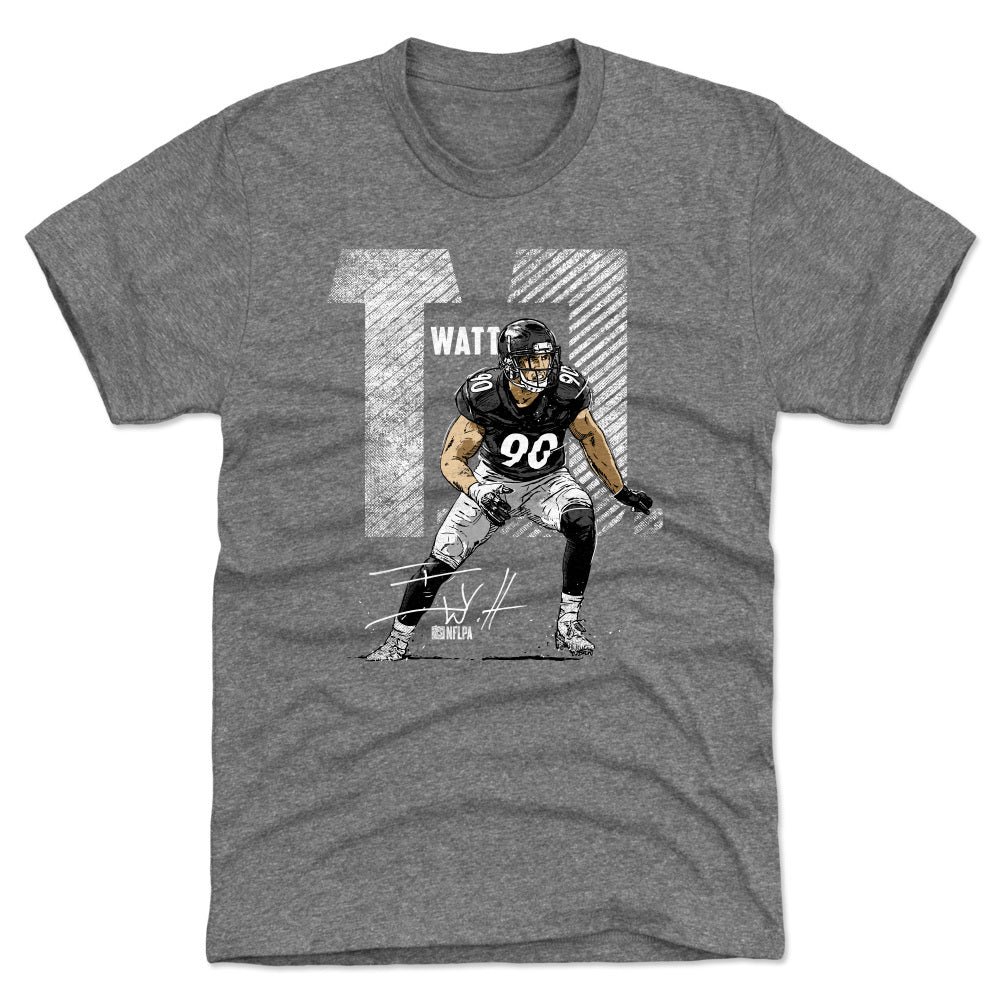 T.J. Watt Men's Premium T-Shirt | 500 LEVEL
