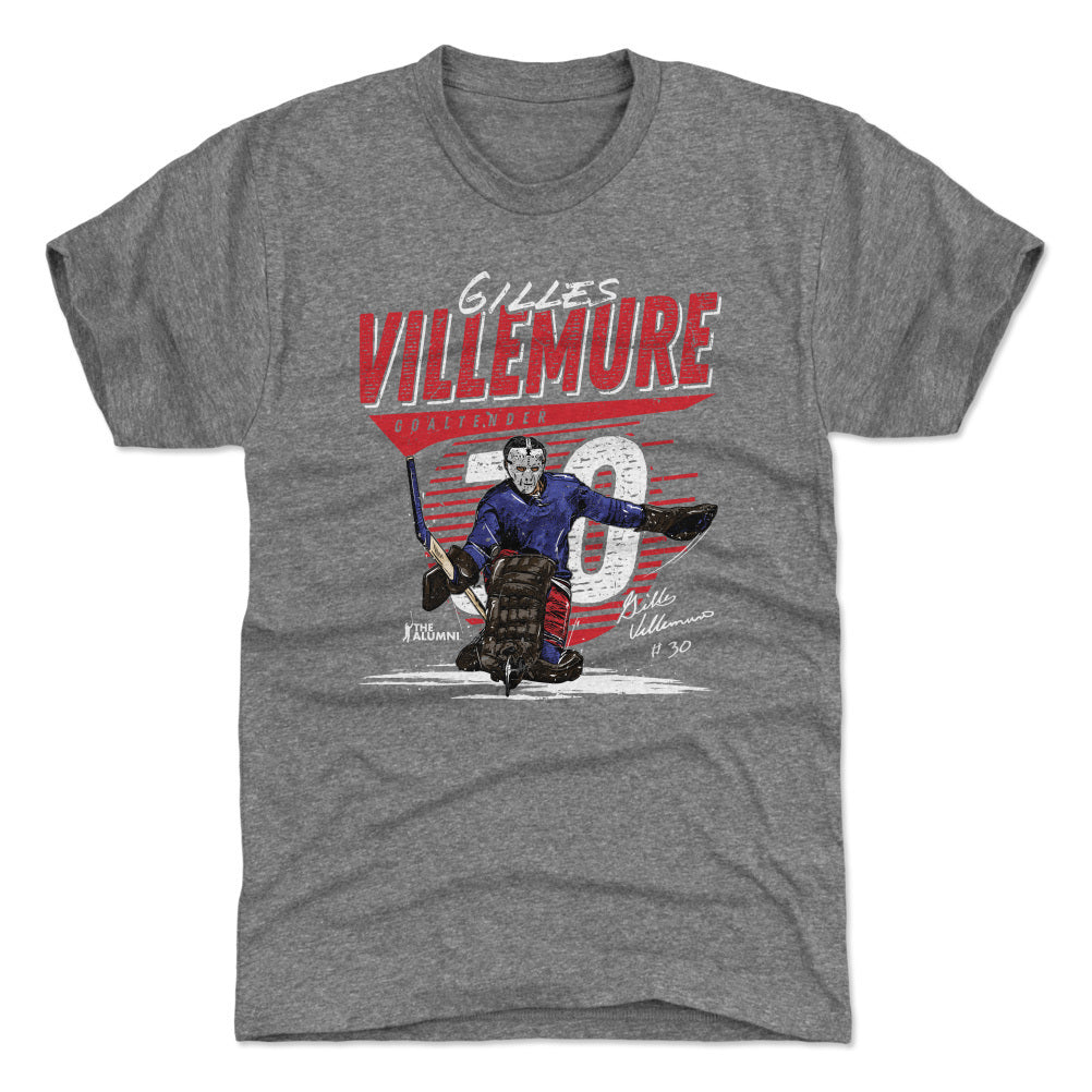 Gilles Villemure Men's Premium T-Shirt | 500 LEVEL