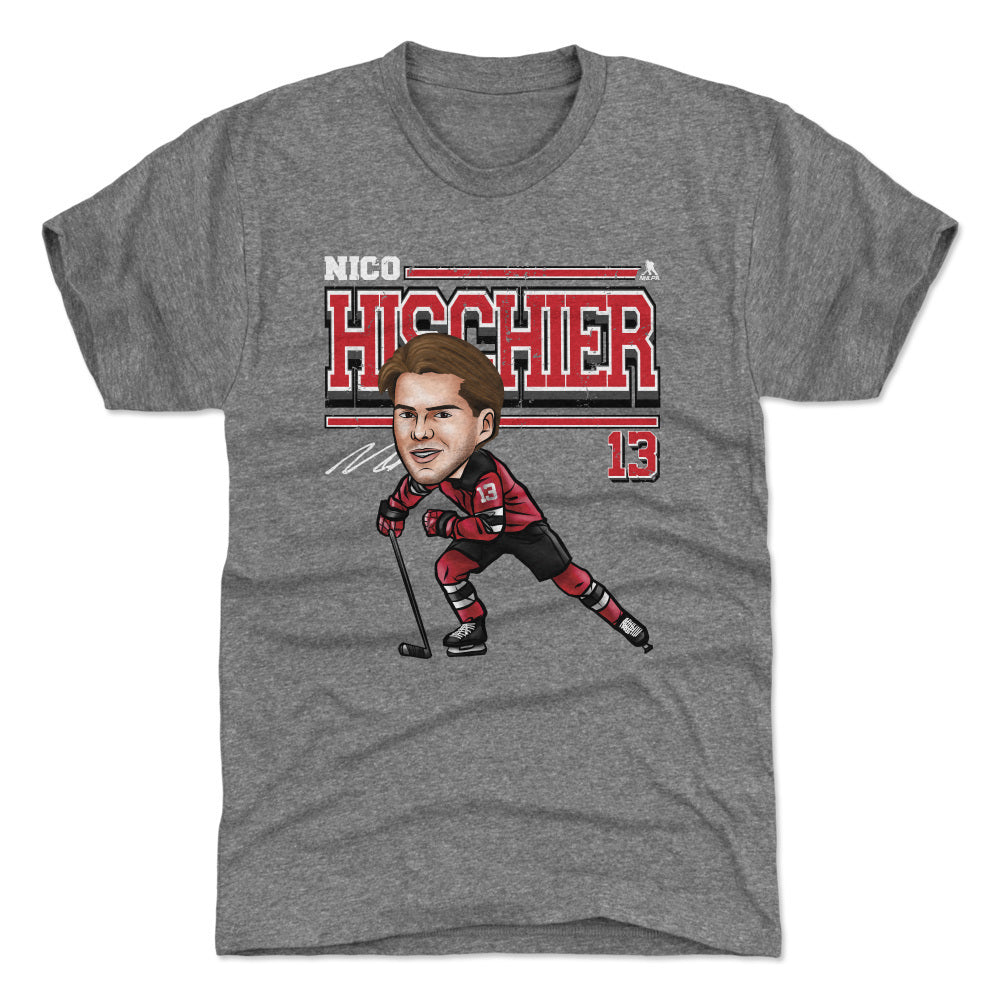 Nico Hischier Men's Premium T-Shirt | 500 LEVEL