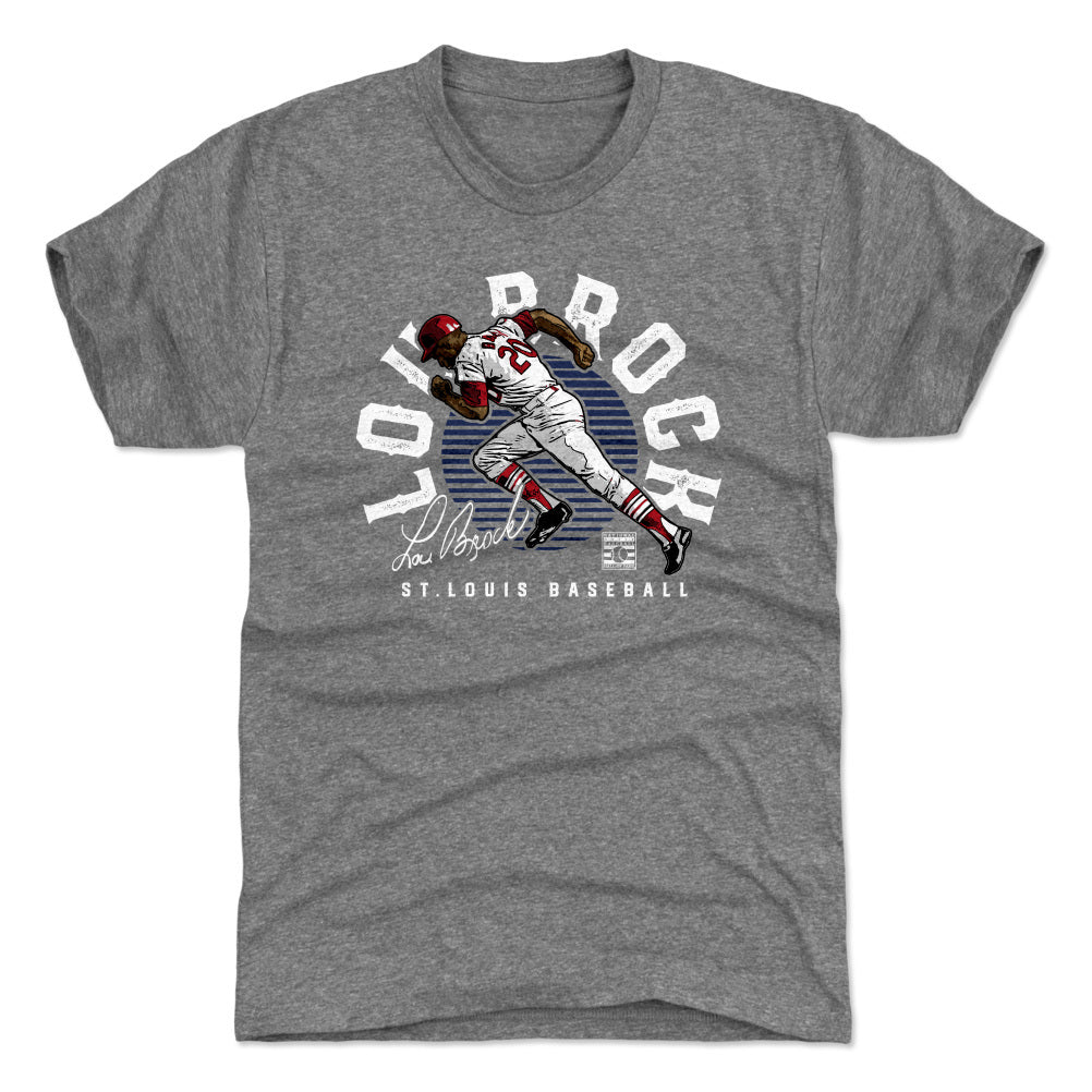 Lou Brock Men's Premium T-Shirt | 500 LEVEL