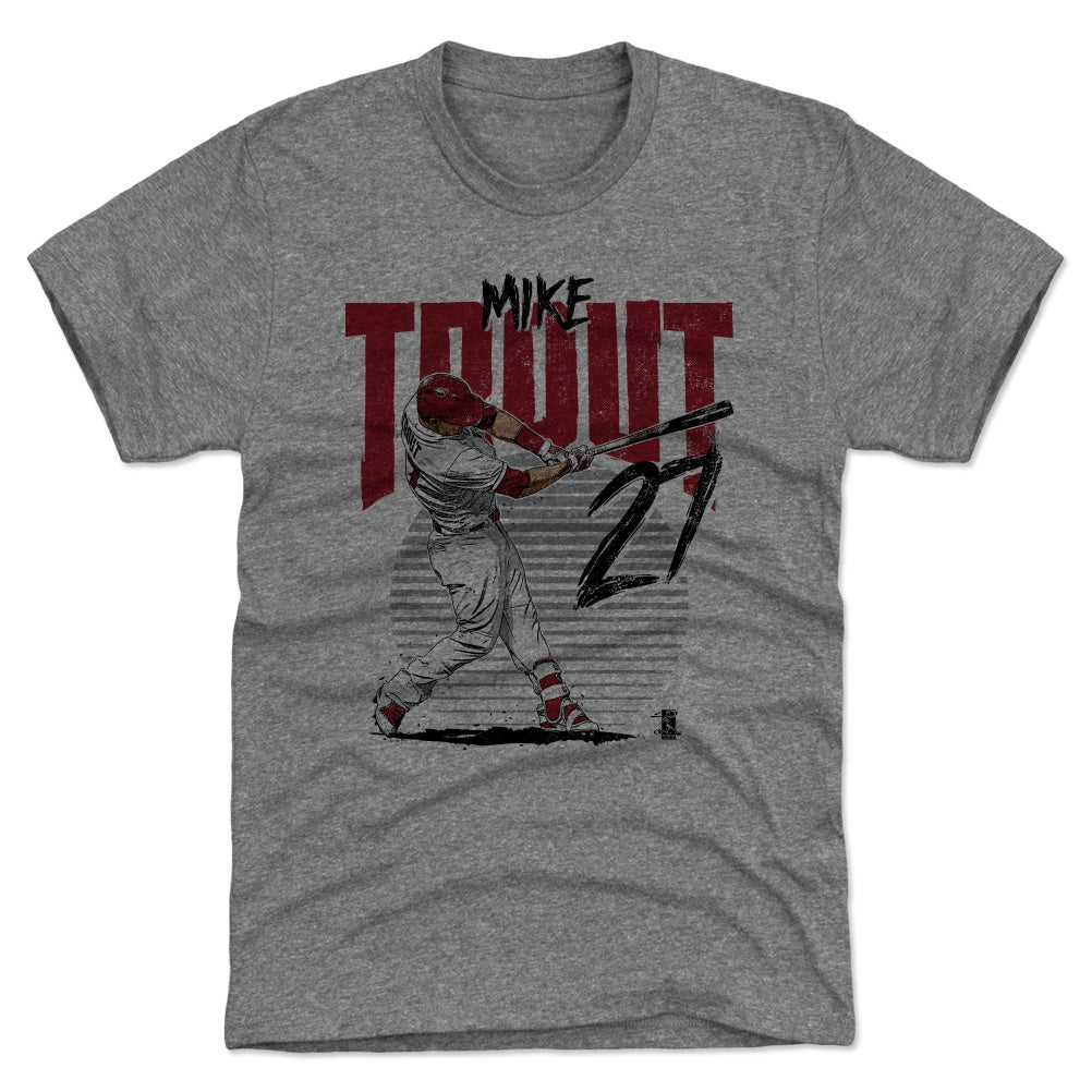 Mike Trout Men's Premium T-Shirt | 500 LEVEL