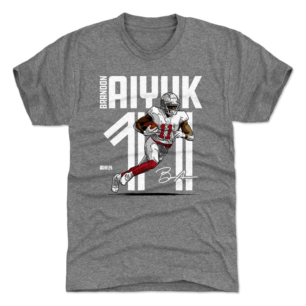 Brandon Aiyuk Men's Premium T-Shirt | 500 LEVEL