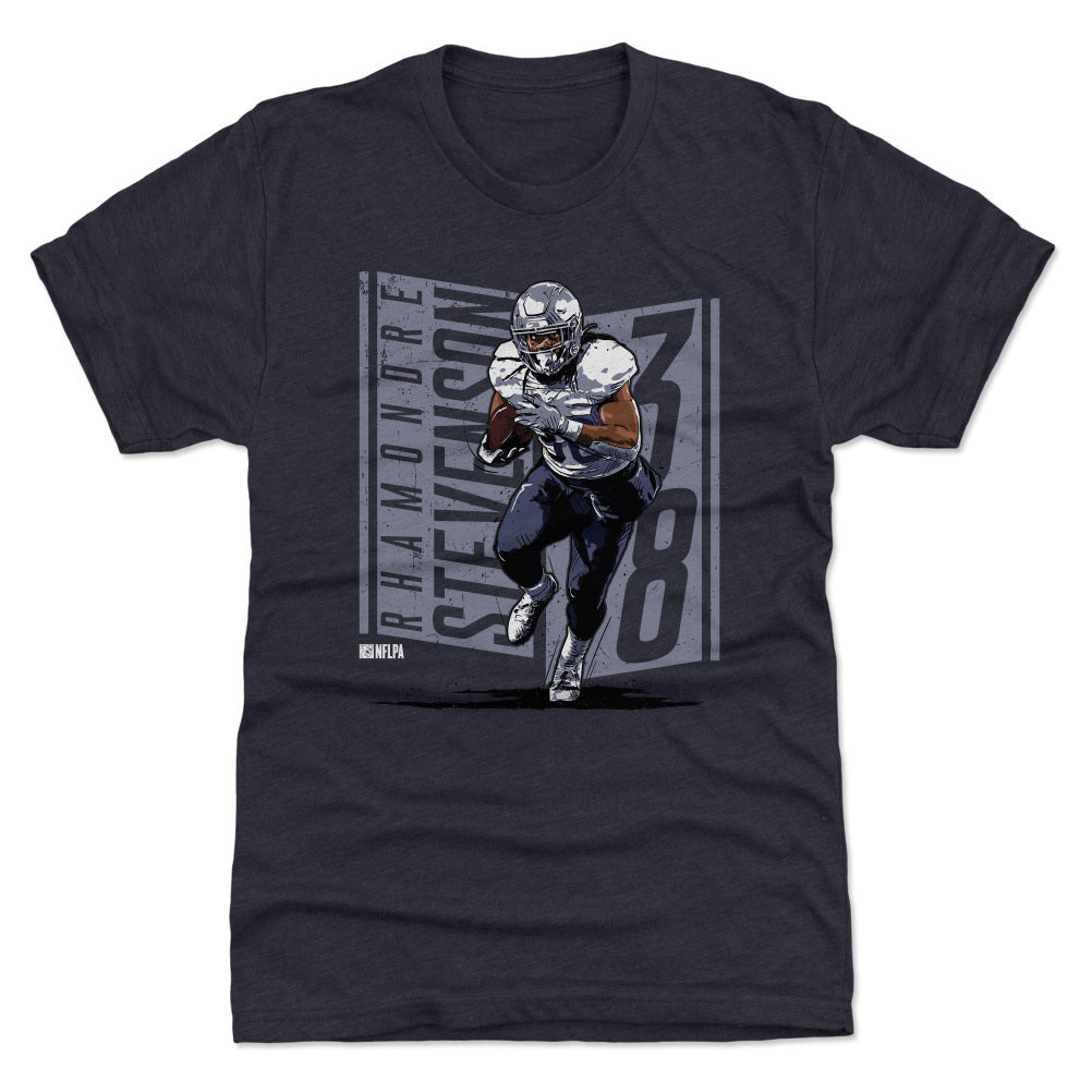 Rhamondre Stevenson Men's Premium T-Shirt | 500 LEVEL