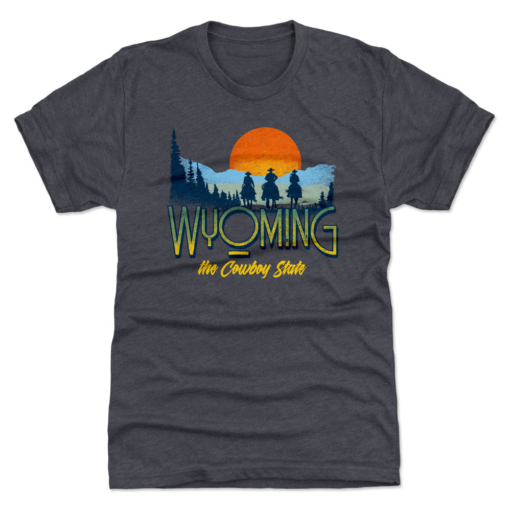 Wyoming Men's Premium T-Shirt | 500 LEVEL