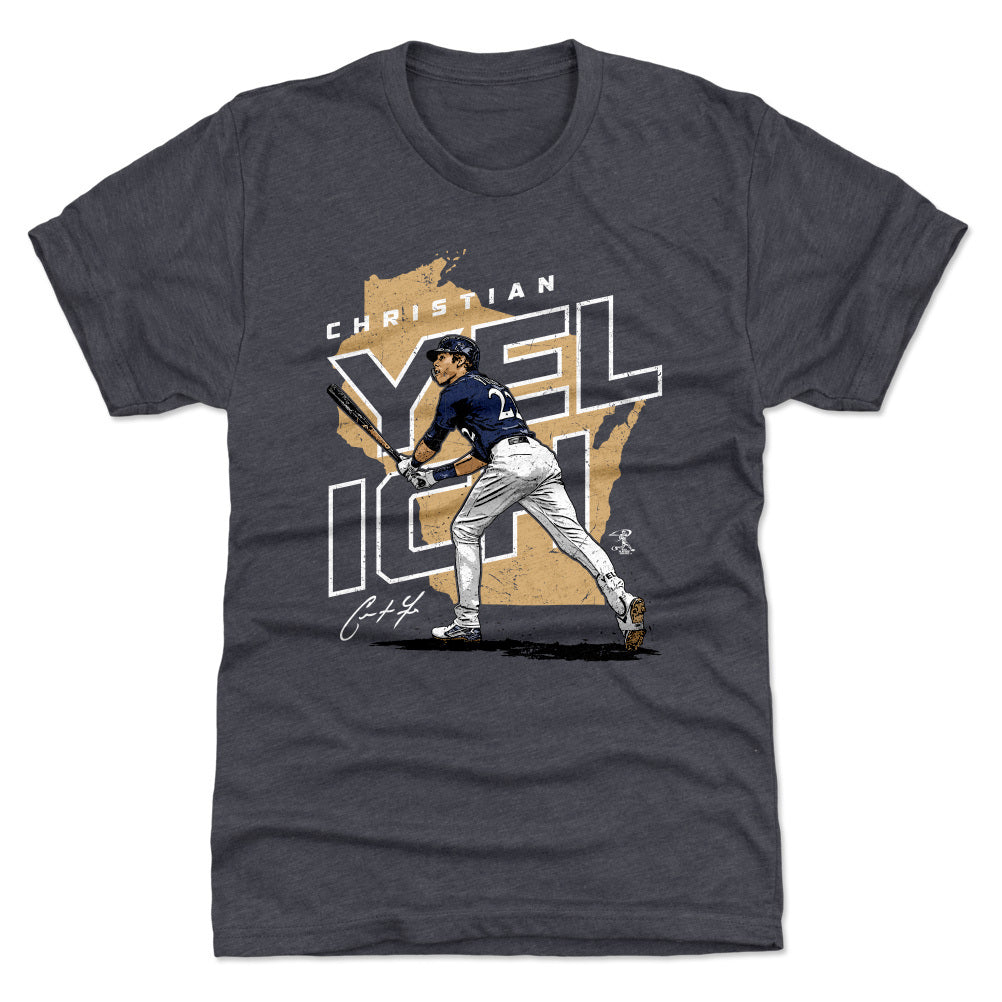 Christian Yelich Men's Premium T-Shirt | 500 LEVEL