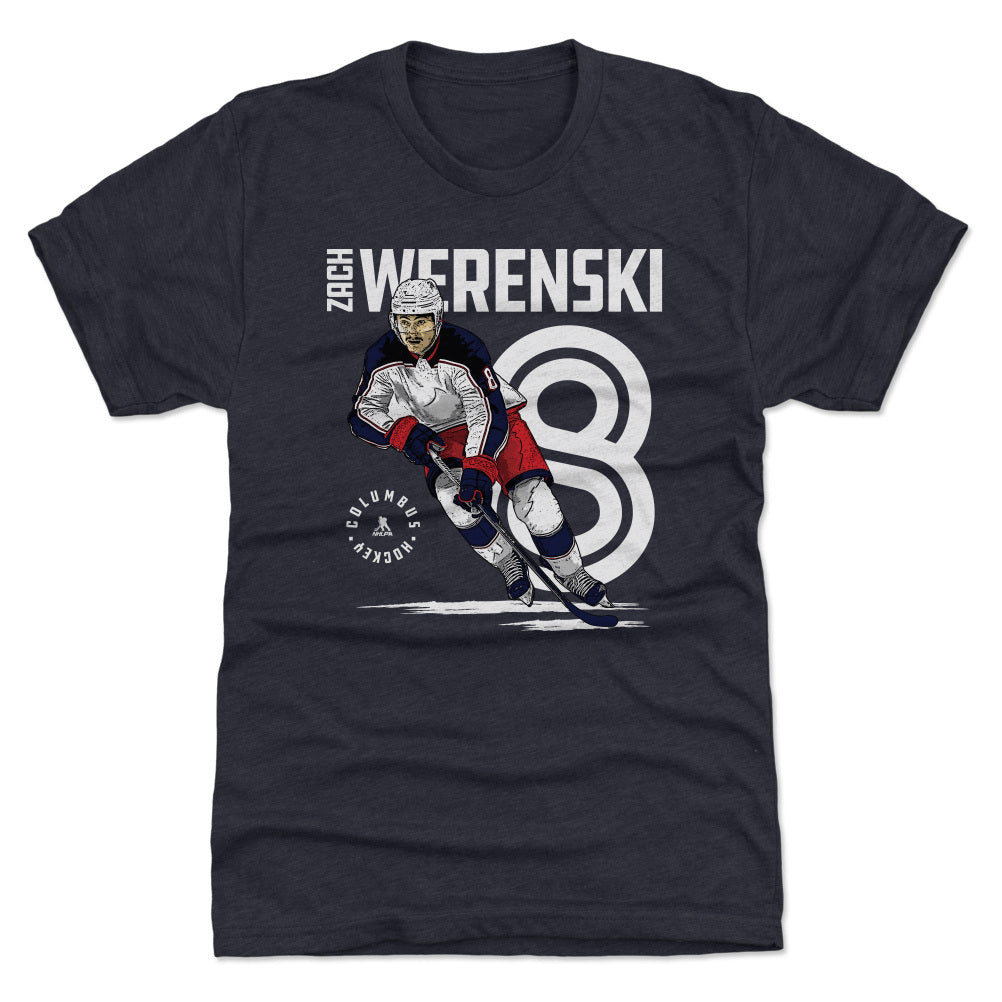Zach Werenski Men's Premium T-Shirt | 500 LEVEL