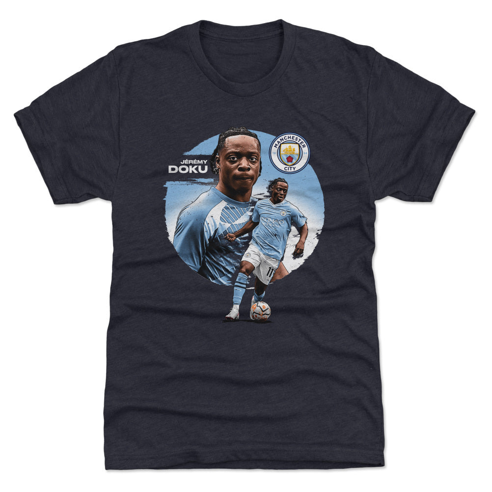 Jeremy Doku Men's Premium T-Shirt | 500 LEVEL