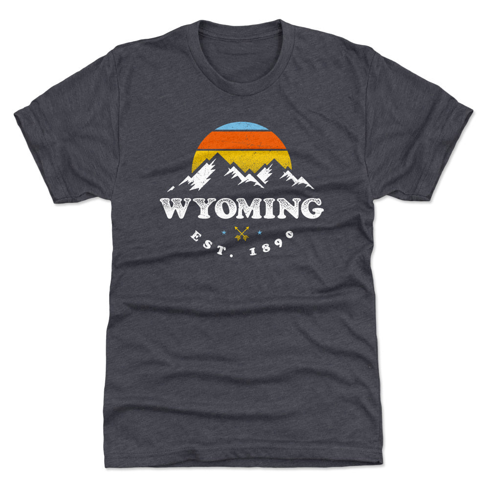 Wyoming Men's Premium T-Shirt | 500 LEVEL