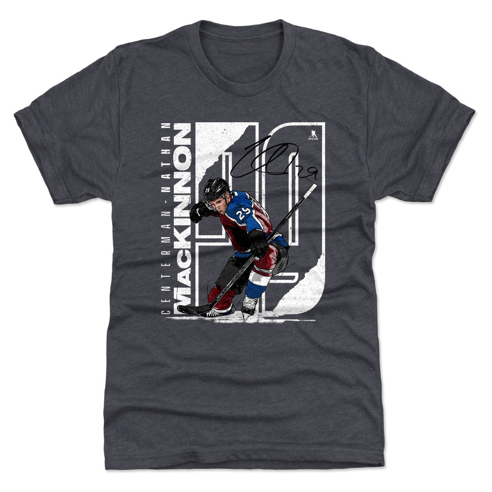 Nathan MacKinnon Men's Premium T-Shirt | 500 LEVEL