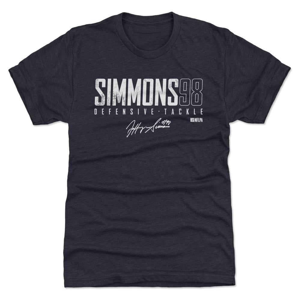Jeffery Simmons Men's Premium T-Shirt | 500 LEVEL
