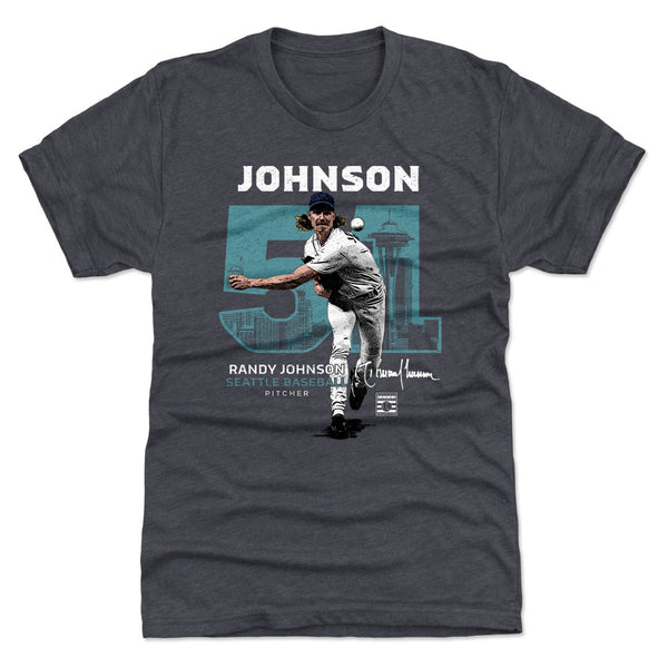 Randy Johnson Baseball Tee Shirt, Seattle Baseball Hall of Fame Men's  Baseball T-Shirt