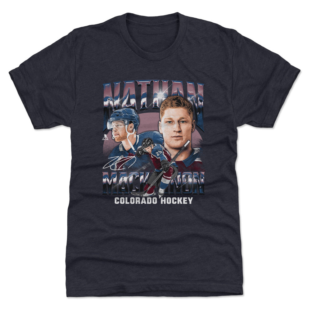 Nathan MacKinnon Men's Premium T-Shirt | 500 LEVEL