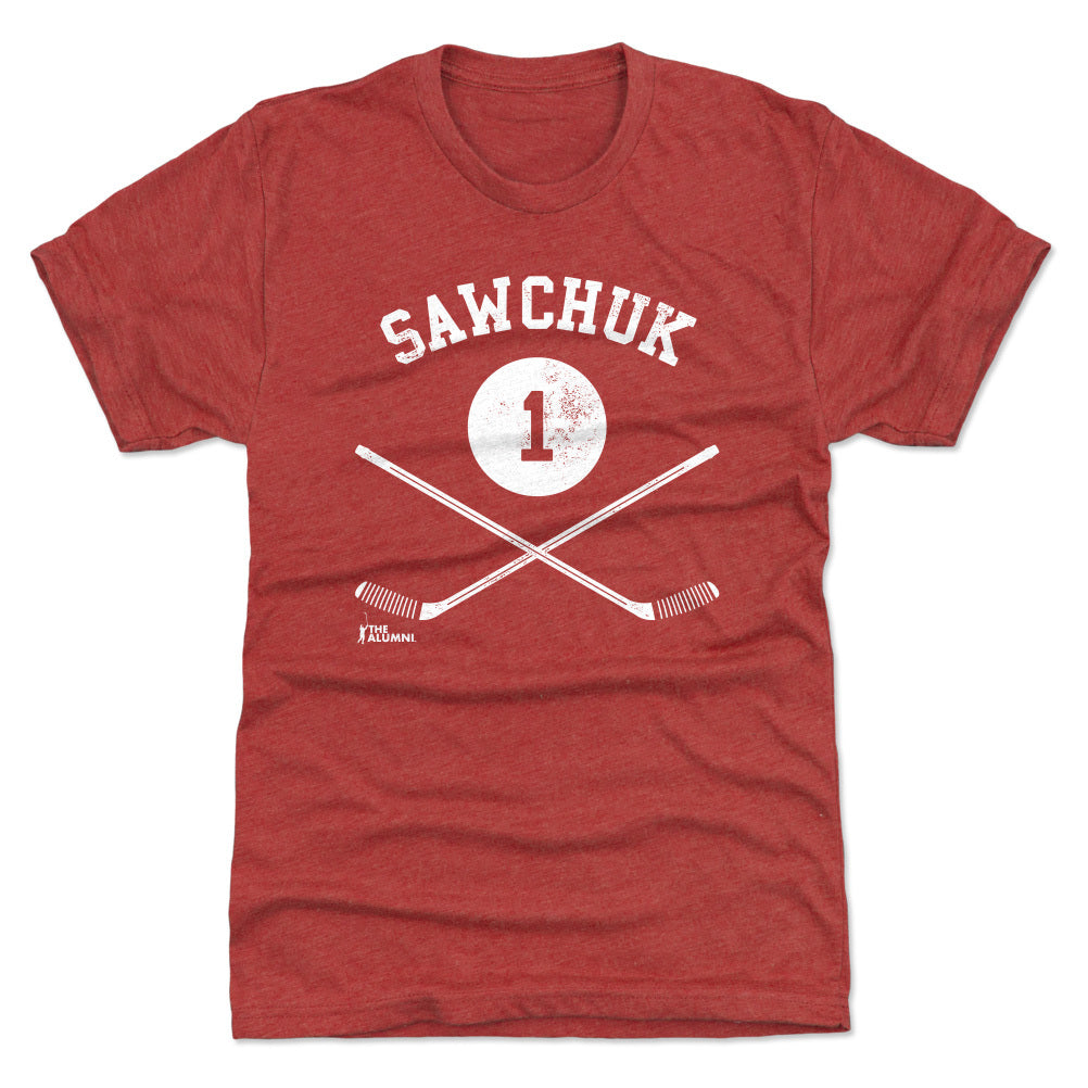 Terry Sawchuk Men's Premium T-Shirt | 500 LEVEL