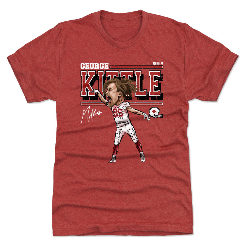 George Kittle Men's Premium T-Shirt | 500 LEVEL