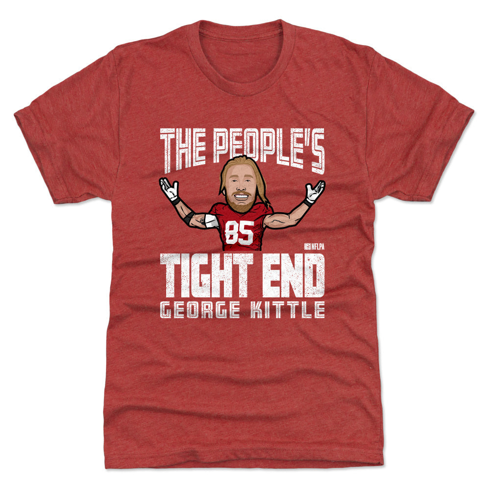 George Kittle Men's Premium T-Shirt | 500 LEVEL