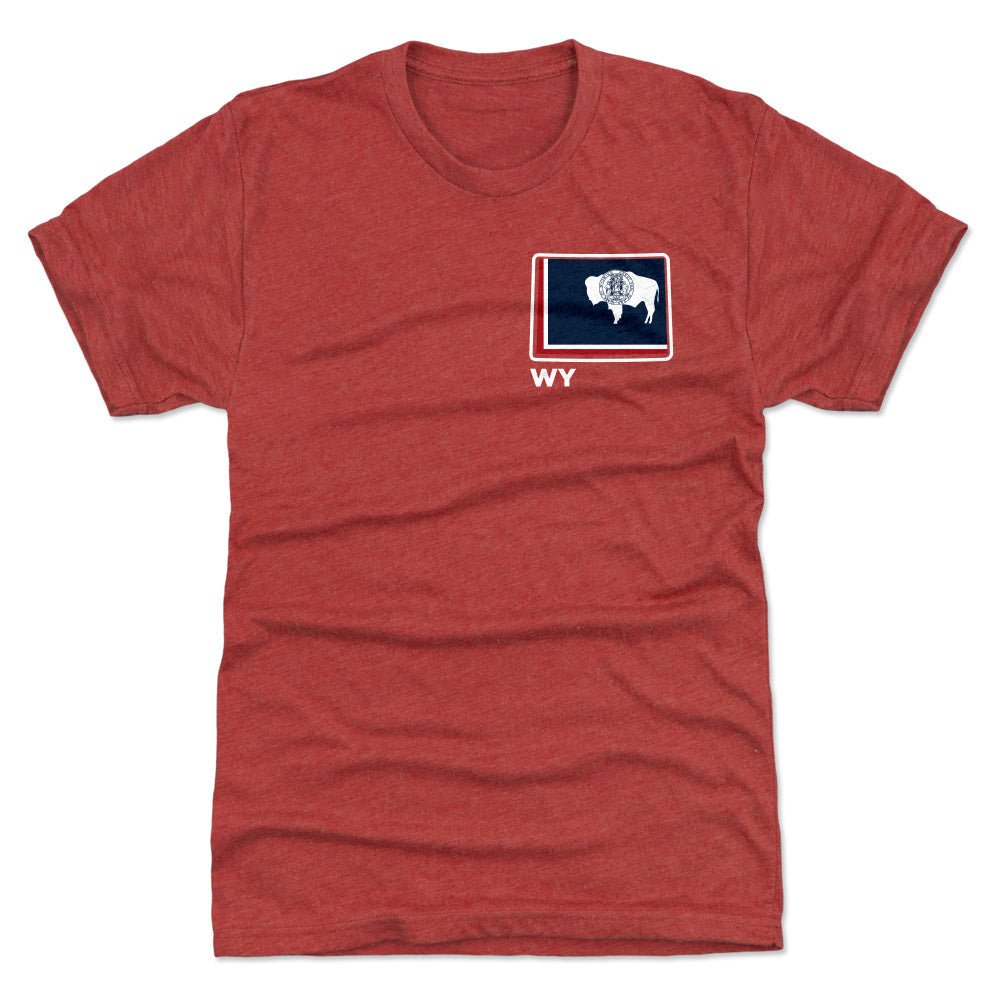 Wyoming Men's Premium T-Shirt | 500 LEVEL