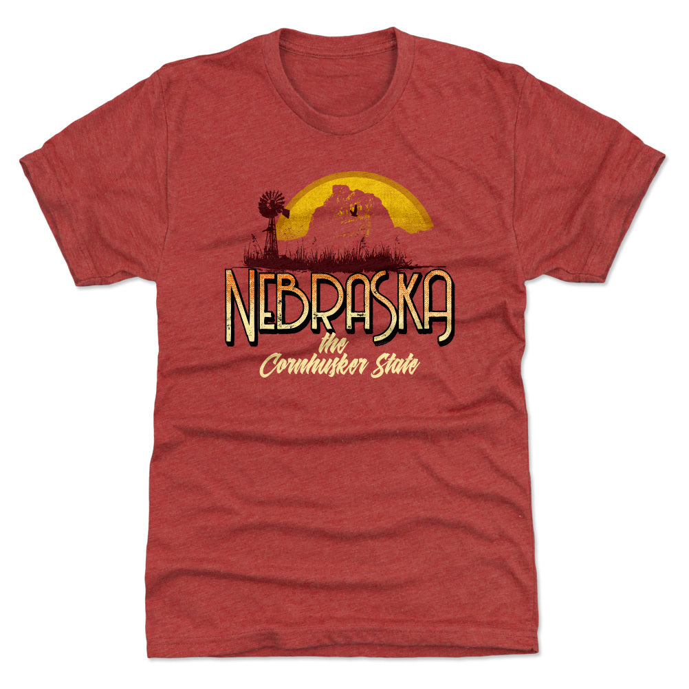 Nebraska Men's Premium T-Shirt | 500 LEVEL