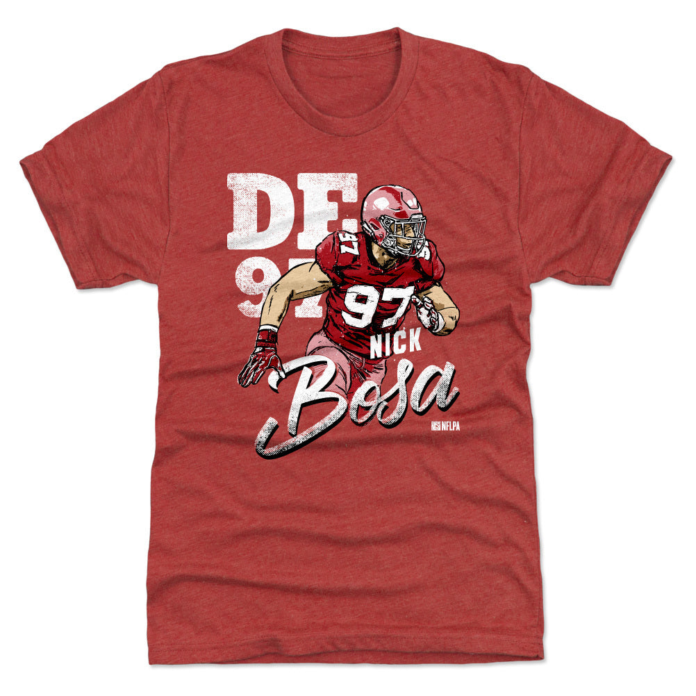 Nick Bosa Men's Premium T-Shirt | 500 LEVEL
