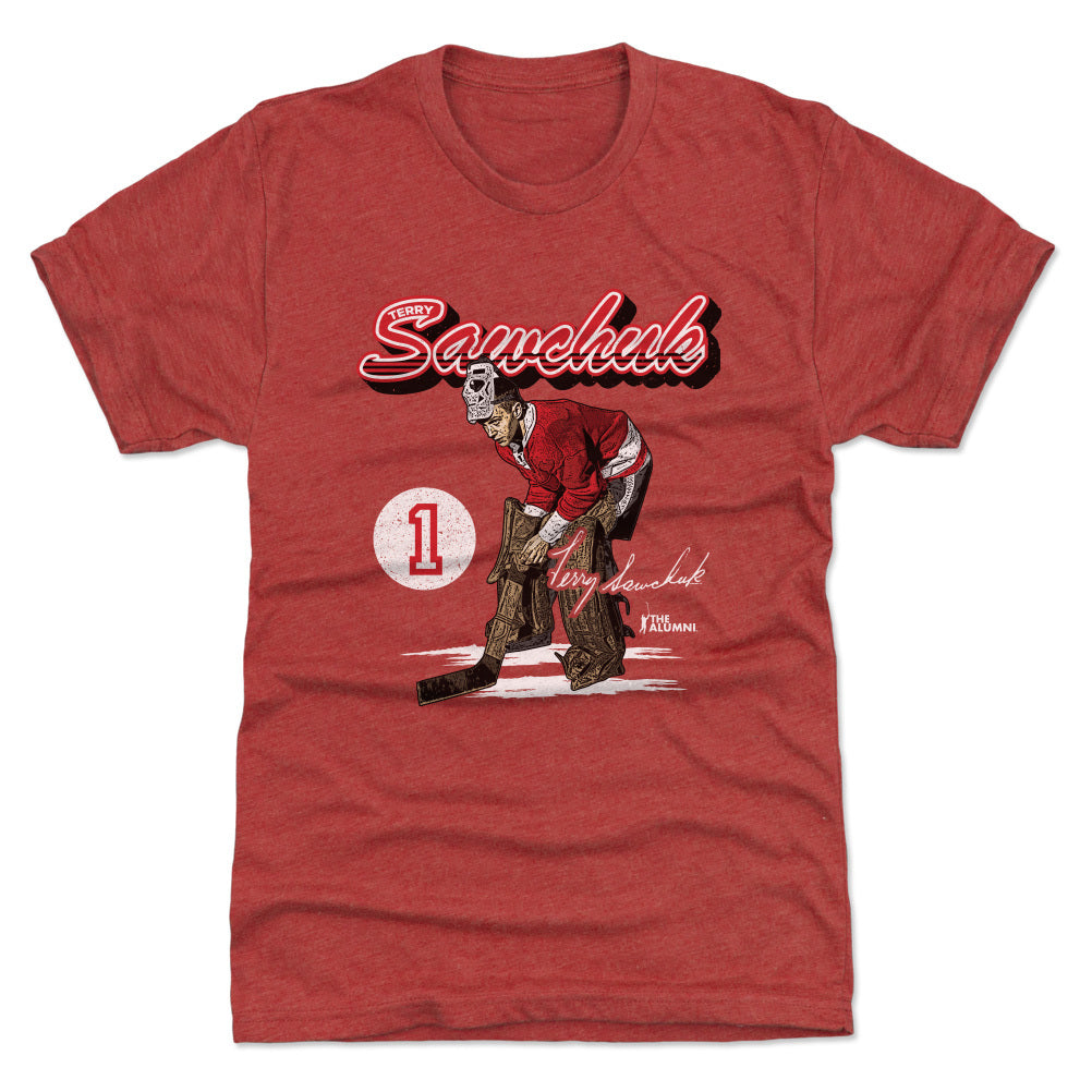 Terry Sawchuk Men's Premium T-Shirt | 500 LEVEL