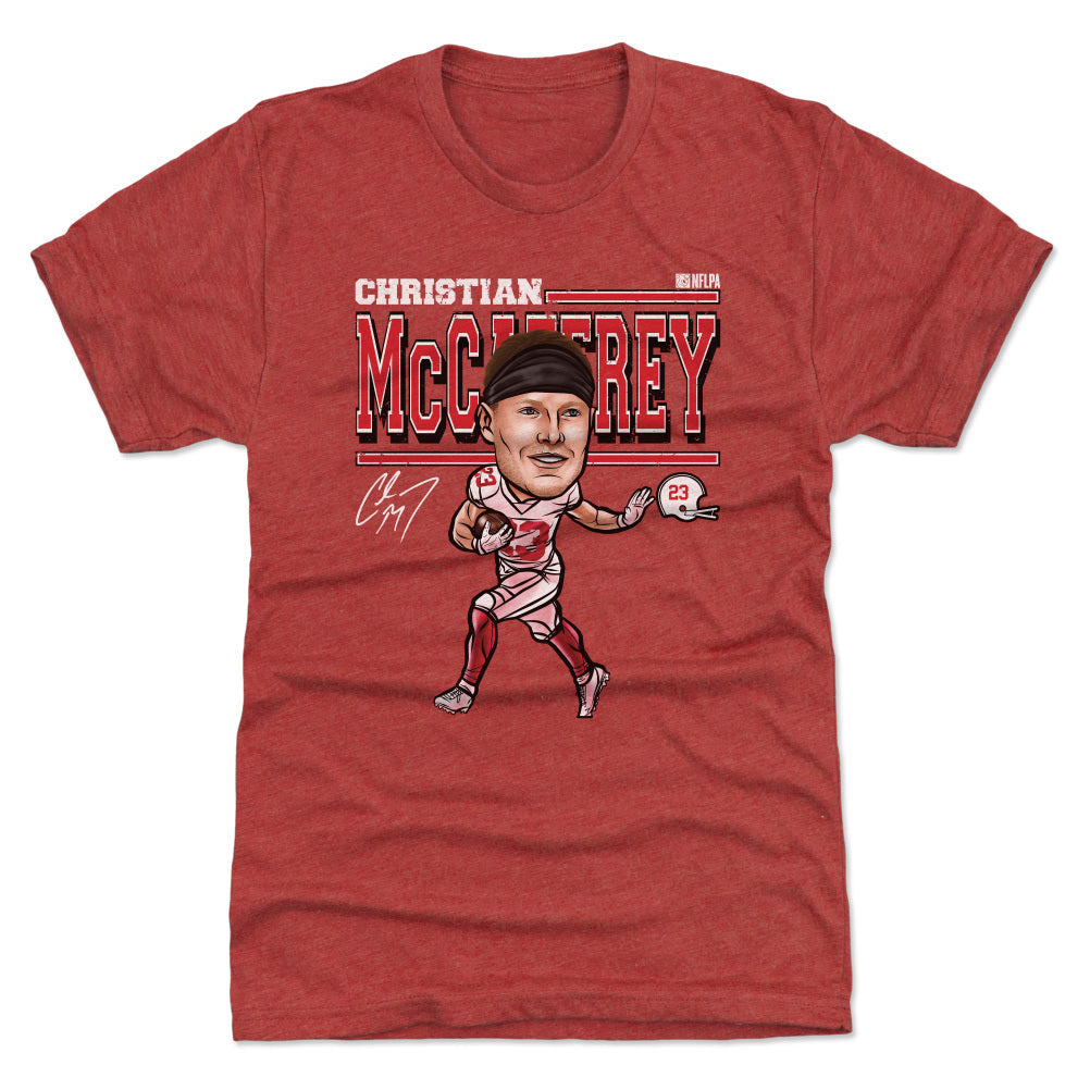Christian McCaffrey Men's Premium T-Shirt | 500 LEVEL