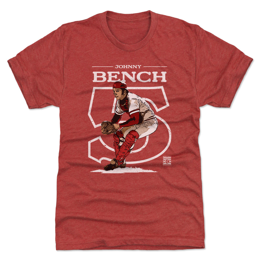 Johnny Bench Men's Premium T-Shirt | 500 LEVEL