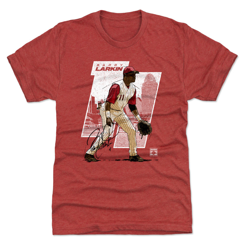 Barry Larkin Men's Premium T-Shirt | 500 LEVEL