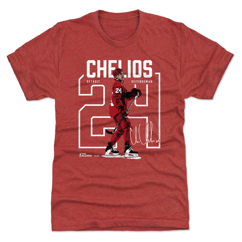 Chris Chelios Men's Premium T-Shirt | 500 LEVEL