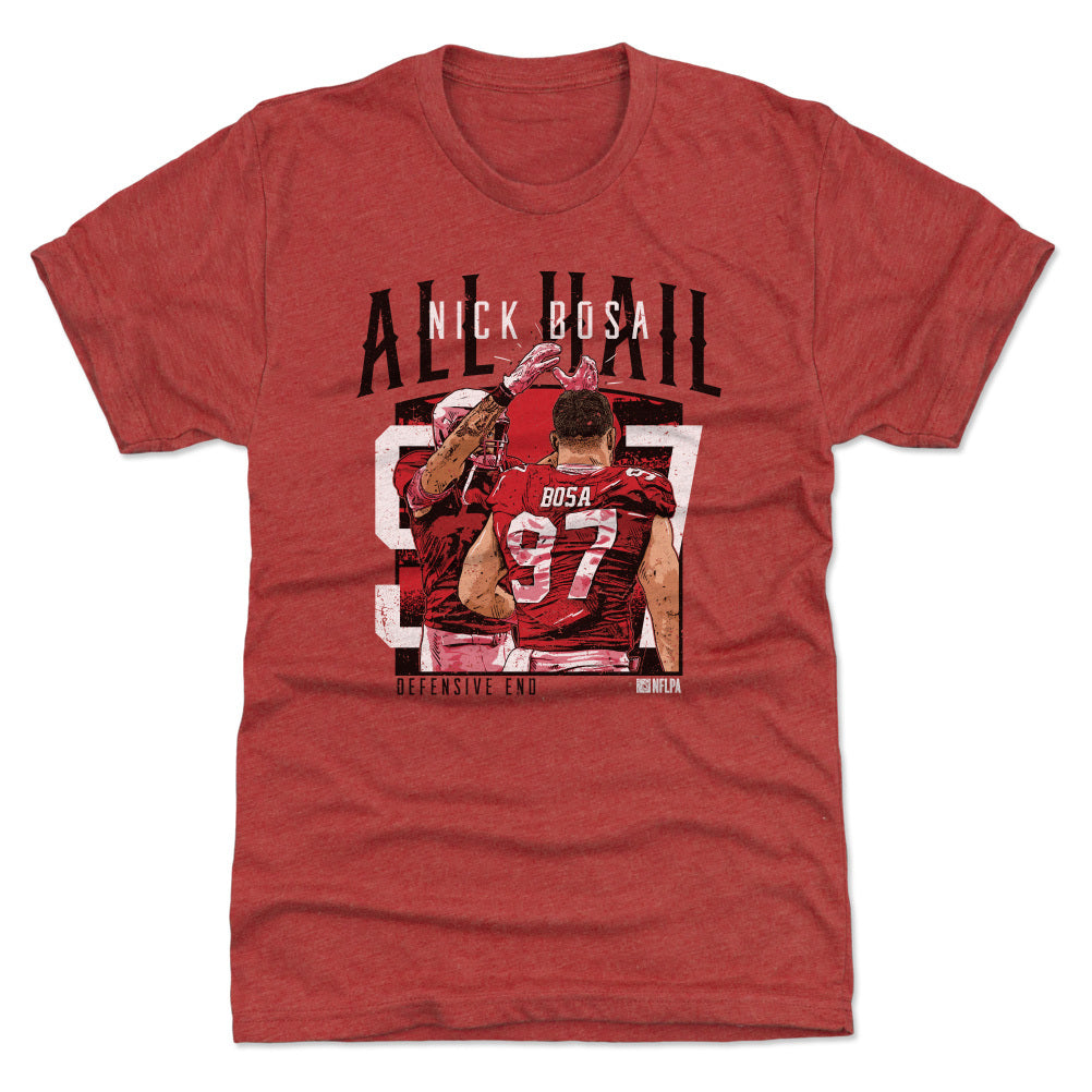 Nick Bosa Men's Premium T-Shirt | 500 LEVEL