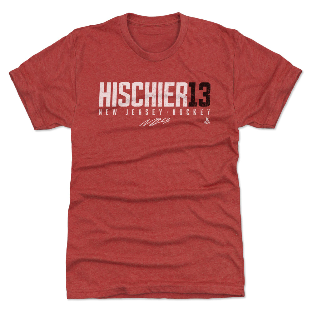 Nico Hischier Men's Premium T-Shirt | 500 LEVEL