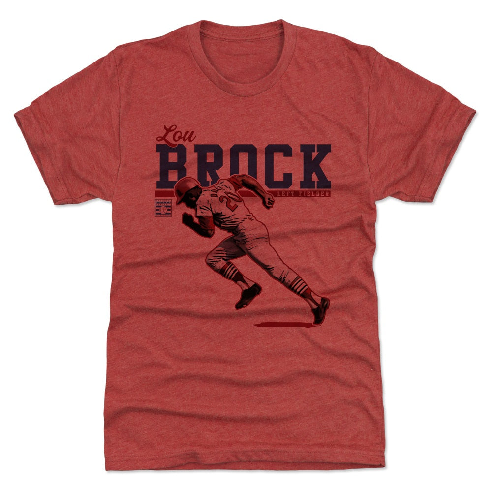 Lou Brock Men's Premium T-Shirt | 500 LEVEL