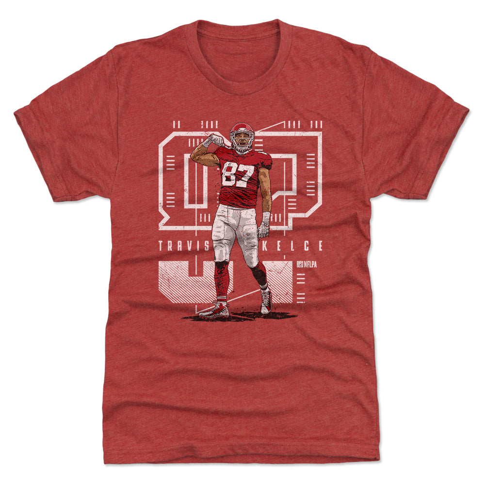 Travis Kelce Men's Premium T-Shirt | 500 LEVEL