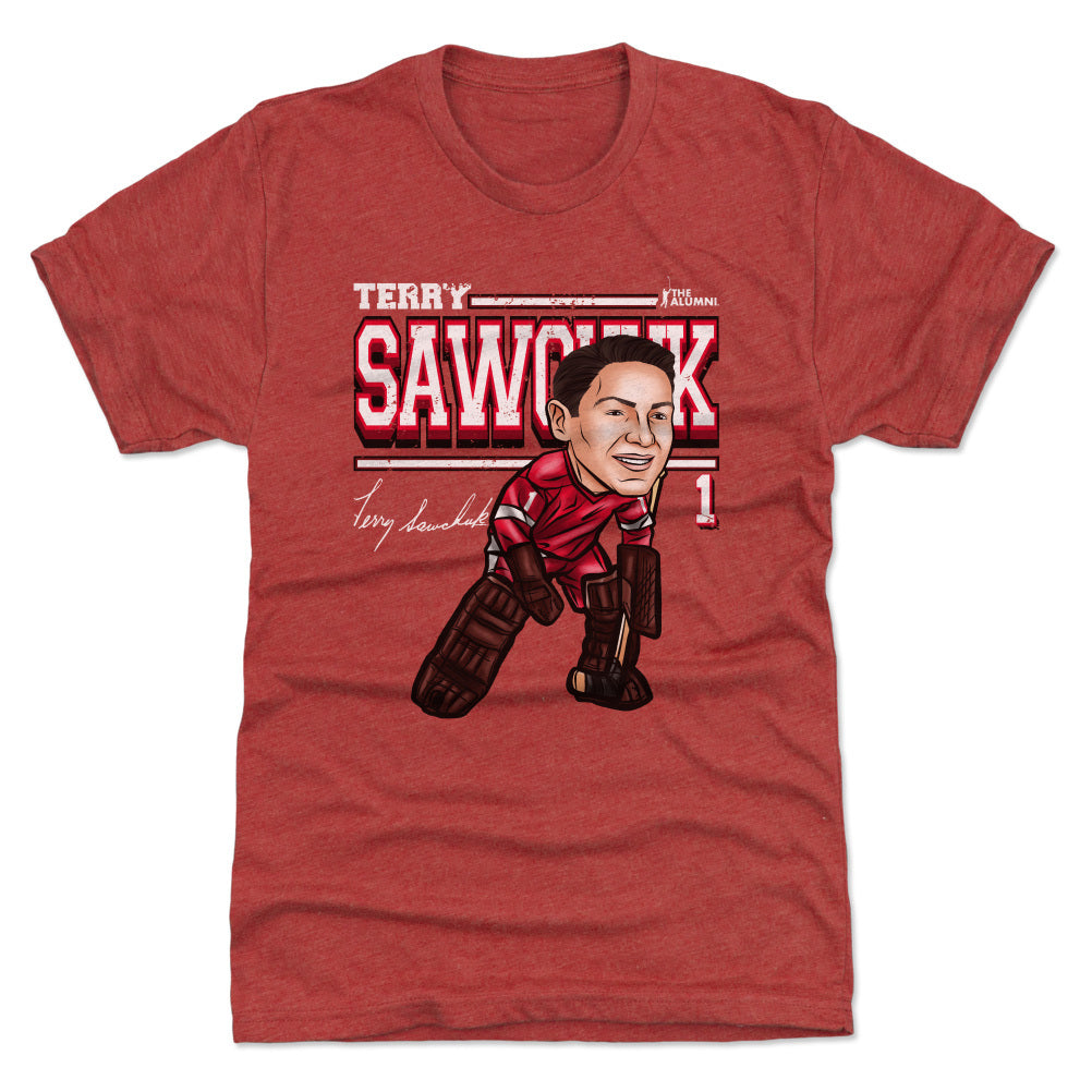 Terry Sawchuk Men's Premium T-Shirt | 500 LEVEL