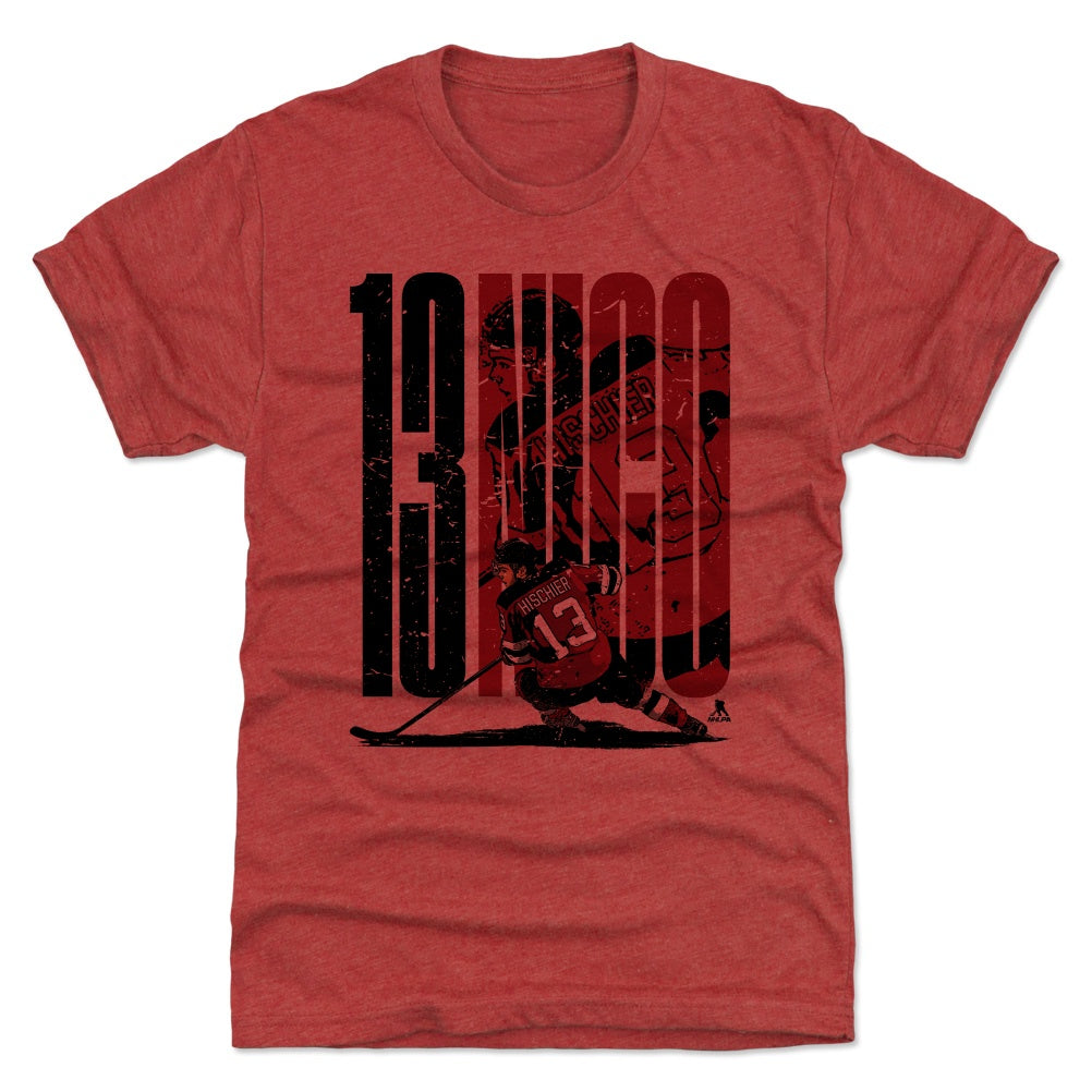Nico Hischier Men's Premium T-Shirt | 500 LEVEL