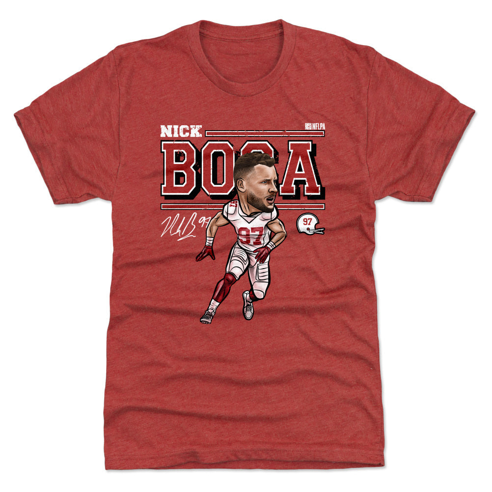 Nick Bosa Men's Premium T-Shirt | 500 LEVEL