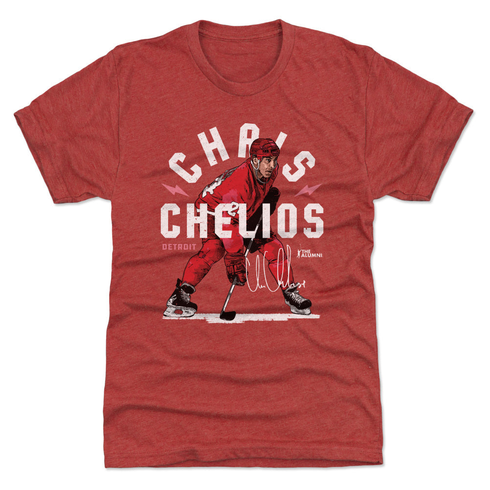 Chris Chelios Men's Premium T-Shirt | 500 LEVEL