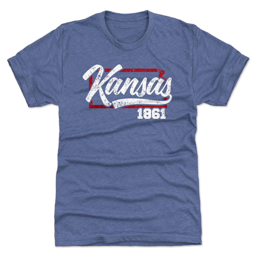Kansas Men's Premium T-Shirt | 500 LEVEL