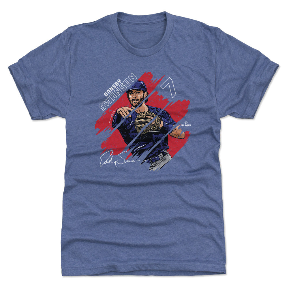 Dansby Swanson Men's Premium T-Shirt | 500 LEVEL