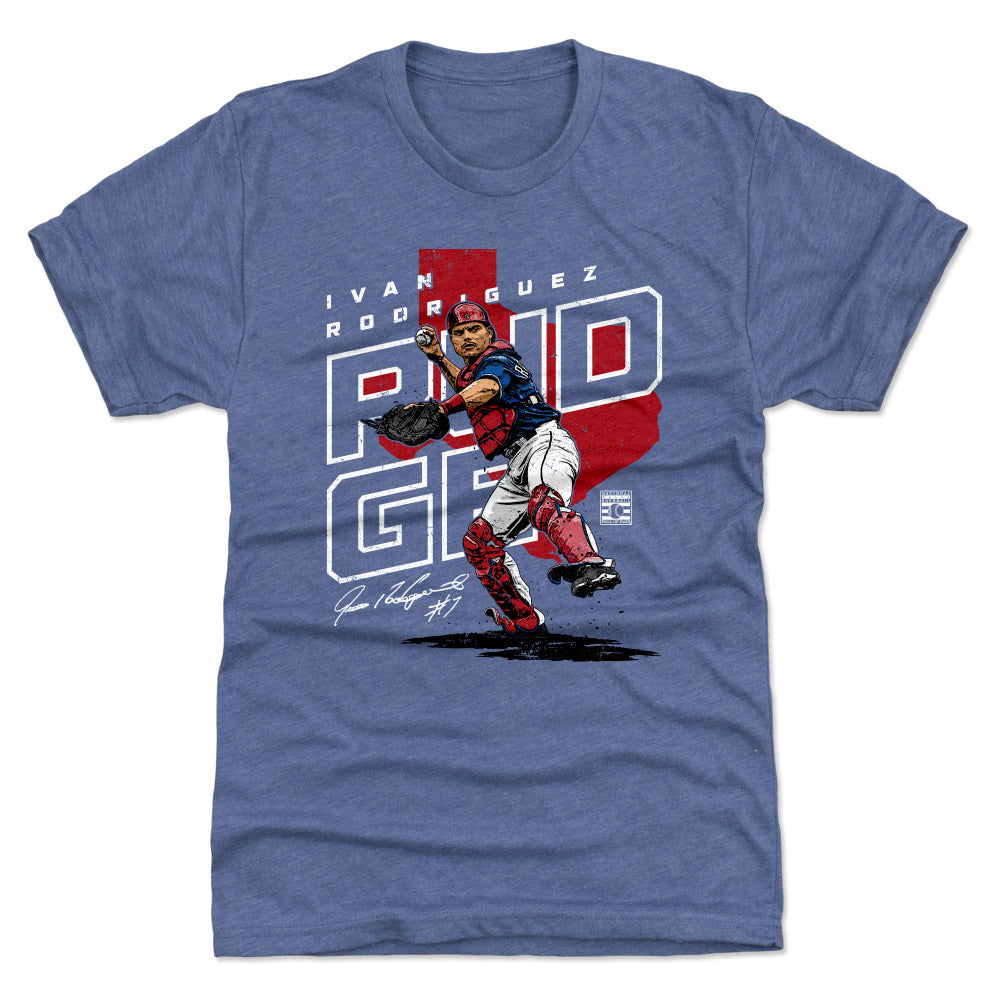 Ivan Rodriguez Men's Premium T-Shirt | 500 LEVEL