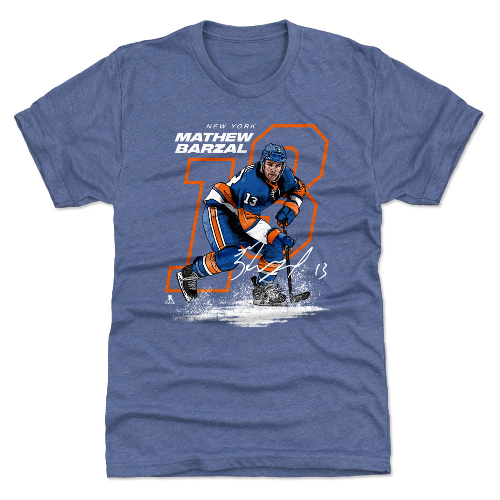 Mathew Barzal Men's Premium T-Shirt | 500 LEVEL
