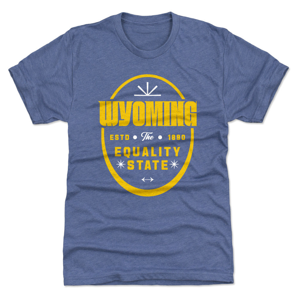 Wyoming Men's Premium T-Shirt | 500 LEVEL