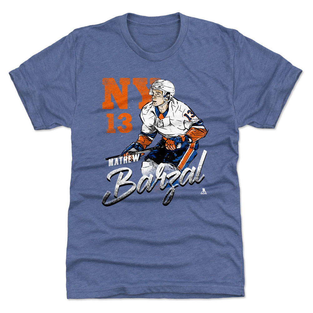 Mathew Barzal Men's Premium T-Shirt | 500 LEVEL