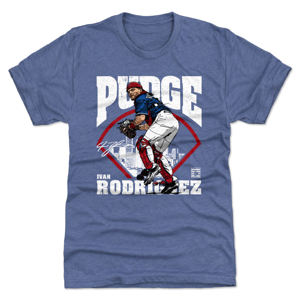 Ivan Rodriguez Men's Premium T-Shirt | 500 LEVEL