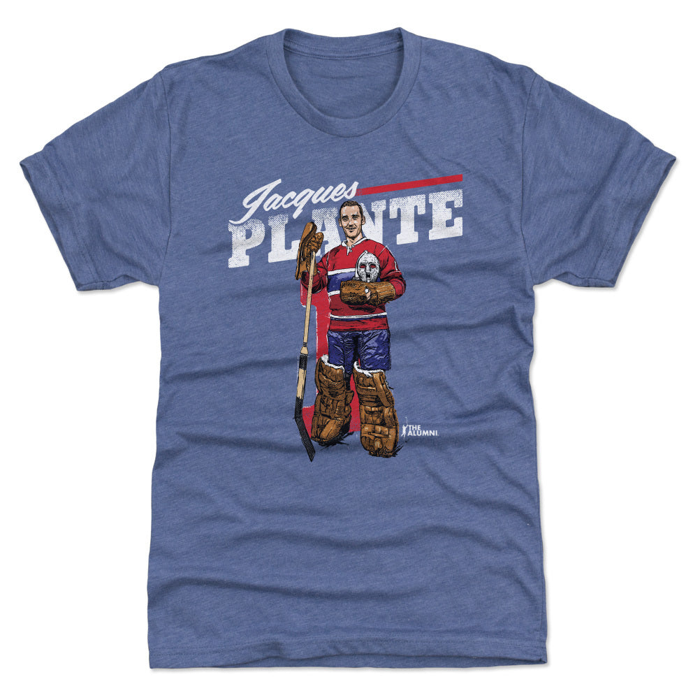 Jacques Plante Men's Premium T-Shirt | 500 LEVEL