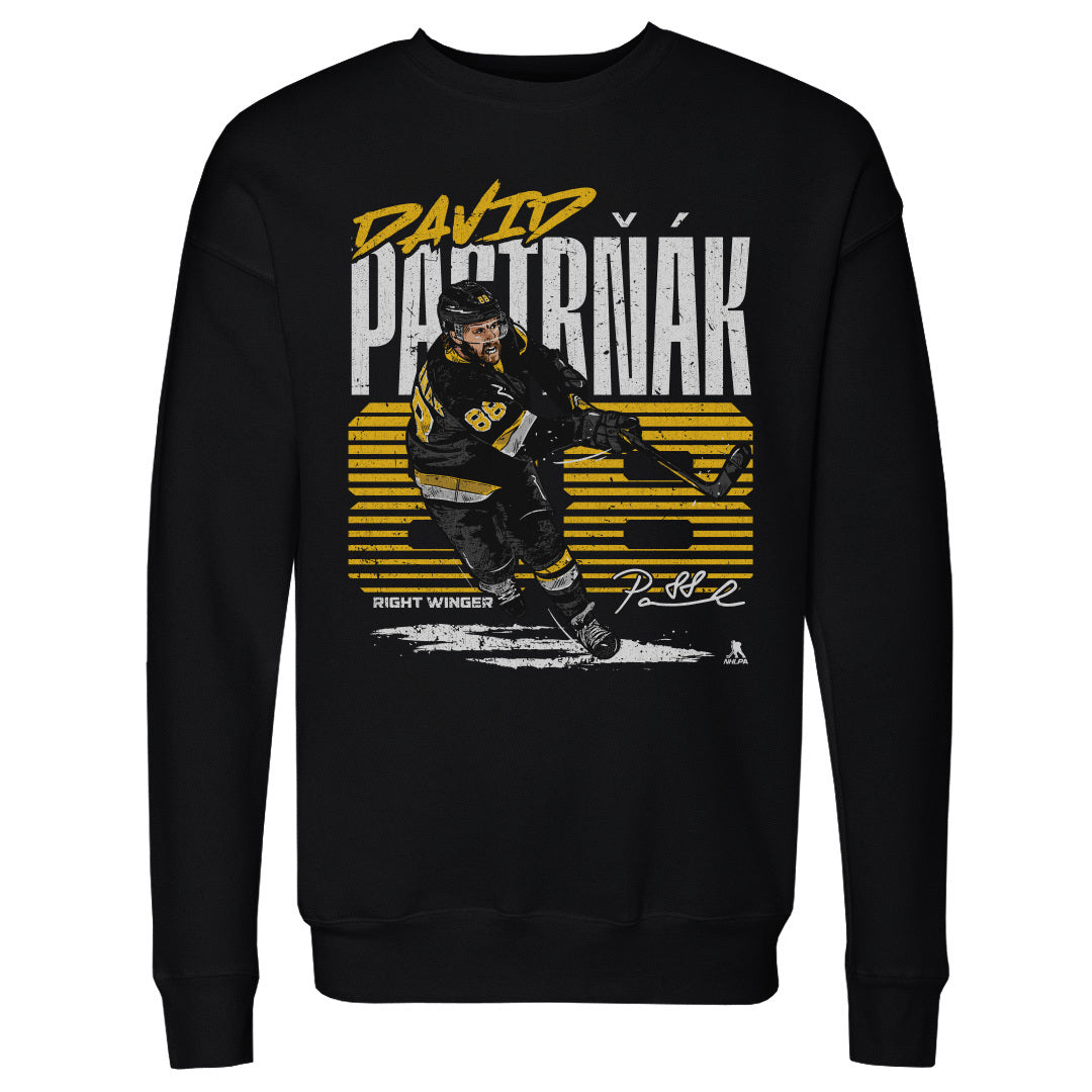 David Pastrnak Men's Crewneck Sweatshirt | 500 LEVEL