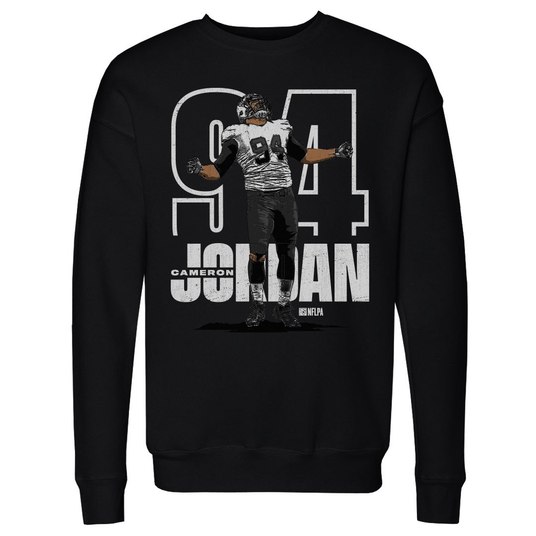 Cameron Jordan Men's Crewneck Sweatshirt | 500 LEVEL