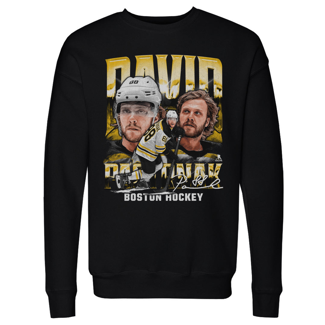 David Pastrnak Men's Crewneck Sweatshirt | 500 LEVEL