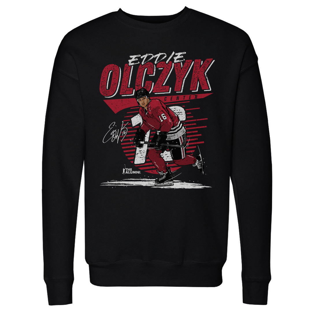 Eddie Olczyk Men's Crewneck Sweatshirt | 500 LEVEL