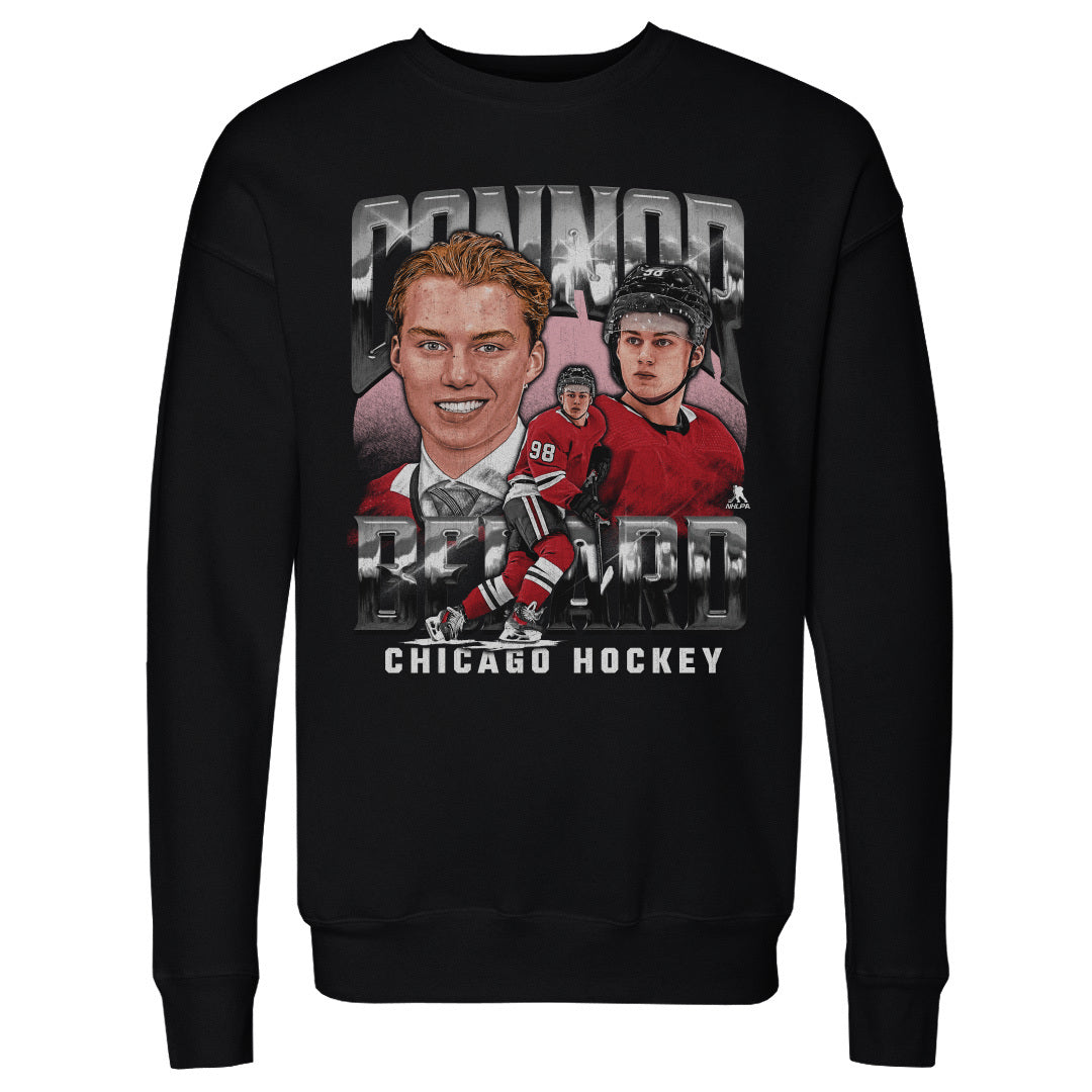 Connor Bedard Men's Crewneck Sweatshirt | 500 LEVEL